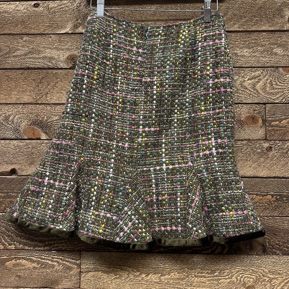 INC International Concepts Tweed Flounce Skirt – Size 6P - Picture 5 of 6